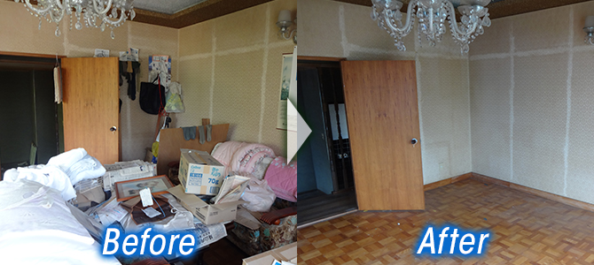 居間のお片付け.1